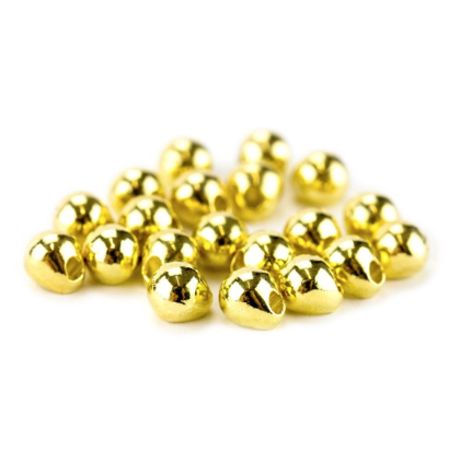 Tungsten Off Center Beads gold, 2,3 mm