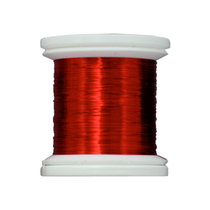 Farbiger Kupferdraht 0,14mm 20Yd. Rot