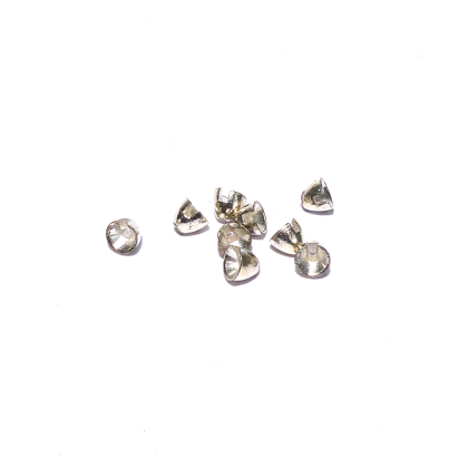 Tungsten Cone Heads S 5x5mm Silber