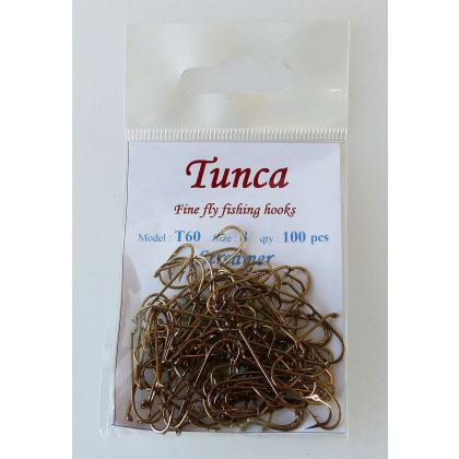 Tunca Fly Hooks T60 Streamer   100 pack