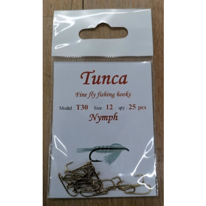 Tunca Fly Hooks T30 Nymph Size 6