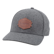 Simms Wool Leather Patch Cap