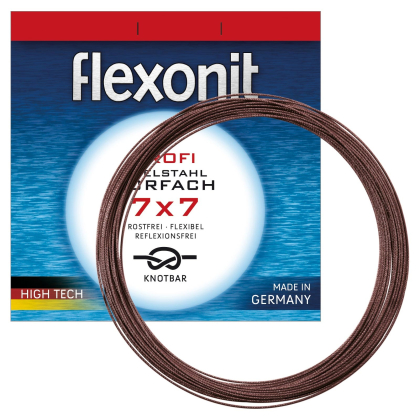 Flexonit Stahlvorfach 7x7 0,36 mm / 11,5 kg