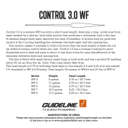 Guideline Control 3.0 WF Fliegenschnur