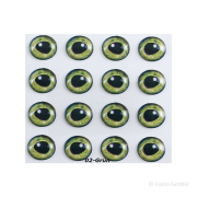 Epoxy Augen Realistic Eyes Gold 6mm