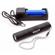 Gulff Pro UV Lampe 365 nM / 3W, USB Wiederaufladbar
