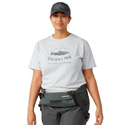 Guideline The Trout Ecco Tee Grey Melange