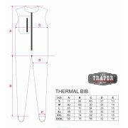 Traper Thermal Bib Black