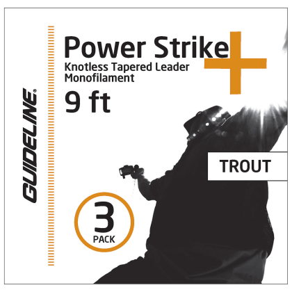 Guideline Power Strike Fliegenvorfach 9  3er Pack