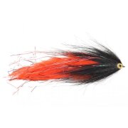 Fly Soul Pike Streamer Hollow Deceiver Black & Red...