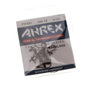 Ahrex FW531 Sedge Trockenfliegenhaken Widerhakenlos