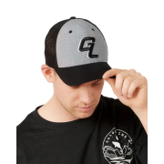 GL Logo Cap - Heather Grey/Black