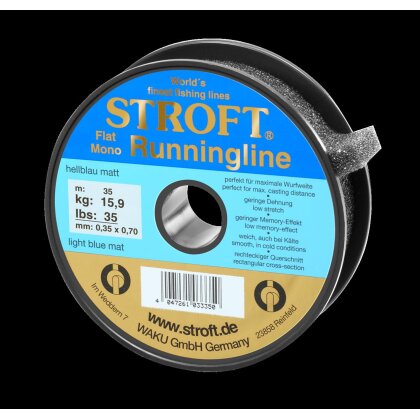 Stroft Runningline Flat Mono 50 lb 22,7 kg