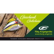 Förg Gutschein (Einlösbar im Geschäft)