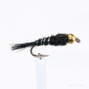 Gold Ribbed Hares Ear Nymphe Gr.16 schwarz