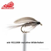 Nassfliege Blue Dun barbless Gr.16