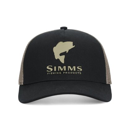 Simms Double Haul Trucker Stone Black