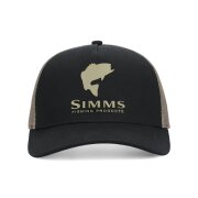 Simms Double Haul Trucker Stone Black