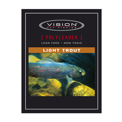 Vision Polyleader Light Trout 5 feet Intermediate